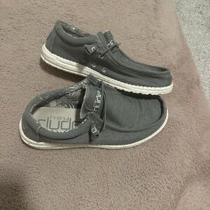 Hey Dude Men's Charcoal Slip-On Loafers